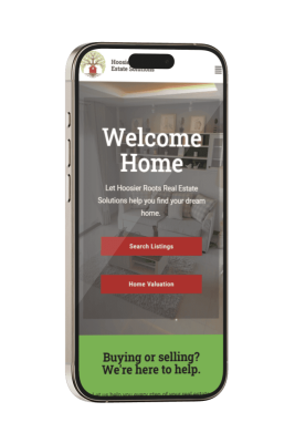 Whole Web Works Hoosier Roots Real Estate mobile