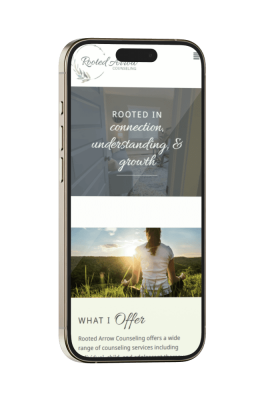 Whole Web Works Rooted Arrow Counseling mobile